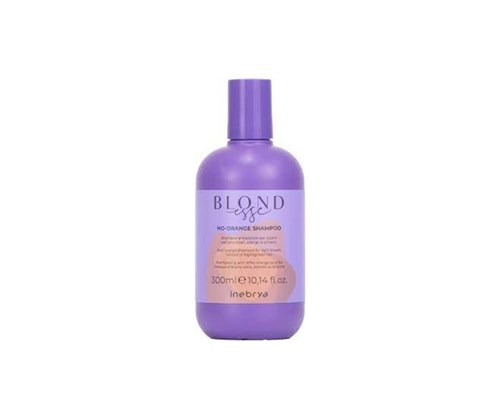 Inebrya BLONDESSE NON ORANGE SHAMPOO ANTIARANCIO PER CAPELLI CASTANO CHIARI COLORATI O SCHIARITI 300ML